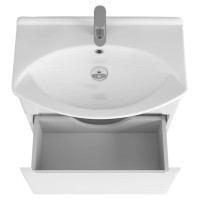 Тумба белый глянец 61,5 см OWL 1975 Lagerta OW08.01.00