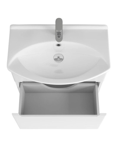 Тумба белый глянец 61,5 см OWL 1975 Lagerta OW08.01.00