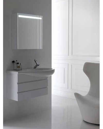 Тумба под раковину Laufen Alessi One 73 R 4.2445.0.097.631.1 подвесная Белая