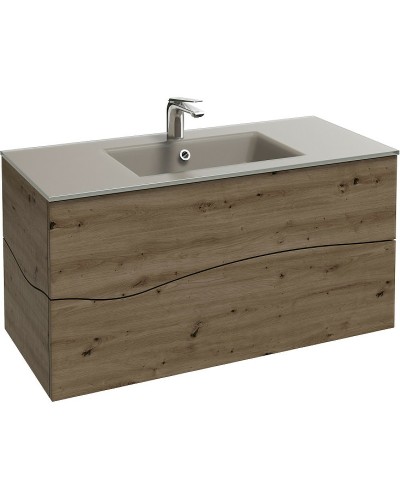 Тумба под раковину Jacob Delafon Sherwood 100 EB1833RU-P13 подвесная Состаренный дуб