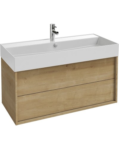 Тумба под раковину Jacob Delafon Vivienne 100 EB1585-E70-E70 подвесная Арлингтонский дуб