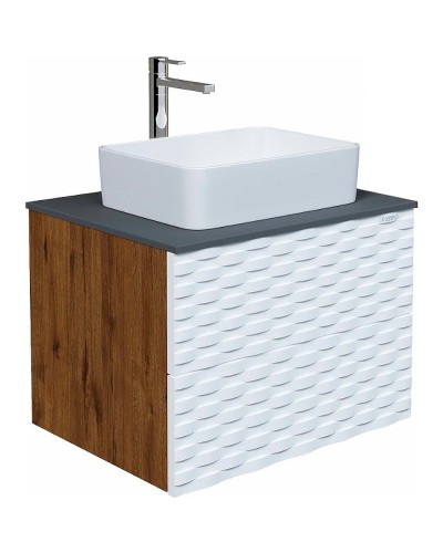 Тумба под раковину Grossman Альба 65 106503 подвесная Веллингтон Белый