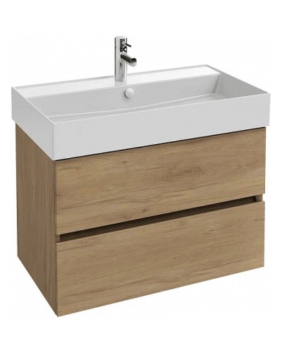Тумба под раковину Jacob Delafon Tolbiac 80 EB2382-E75 подвесная Дуб Давос