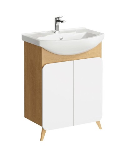 Тумба под раковину Aqwella Basic 65 BAS0106DZ Дуб золотой