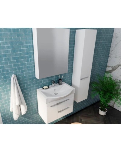 Тумба белый глянец 61,6 см Акватон Беверли 1A235301BV010