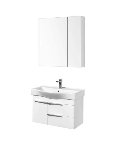 Тумба белый глянец 76 см Акватон Беверли 1A235501BV010