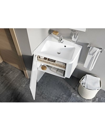 Тумба под раковину Ravak SD 10° 65 R X000000750 подвесная Темный орех