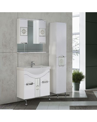 Тумба под раковину Onika Флорена 80 108021 Белая