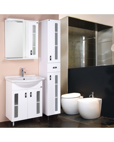 Тумба под раковину Onika Кристалл 70 Белая