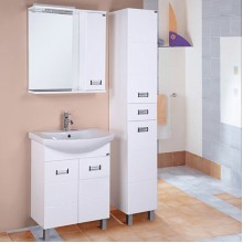 Тумба под раковину Onika Балтика 70 2 дверцы Белая