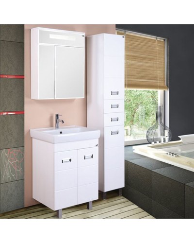 Тумба под раковину Onika Балтика-Квадро 60 Белая