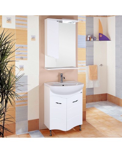 Тумба под раковину Onika Лайн 60 Белая