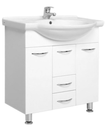 Тумба под раковину Onika Моника 75 Белая