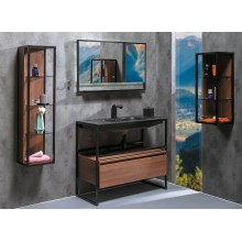 Тумба Boheme Armadi Art Loft 100 894-100-D подвесная Dark Wood