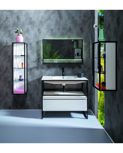 Тумба Boheme Armadi Art Loft 100 894-100-W подвесная Белая