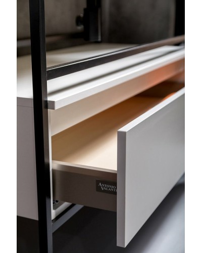 Тумба Boheme Armadi Art Loft 100 894-100-W подвесная Белая