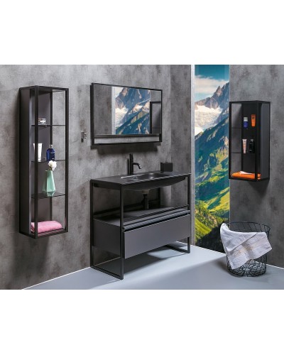 Тумба Boheme Armadi Art Loft 120 894-120-A подвесная Антрацит