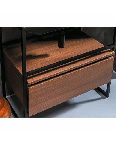 Тумба Boheme Armadi Art Loft 80 894-080-D подвесная Dark Wood