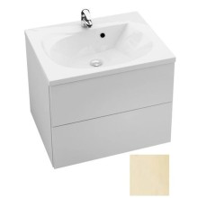 Тумба белый глянец/береза 76 см Ravak Rosa II X000001294