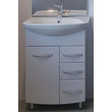 Тумба белый 56 см ASB-Mebel Грета 9938