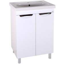 Тумба белый 56 см ASB-Mebel Мессина квадро