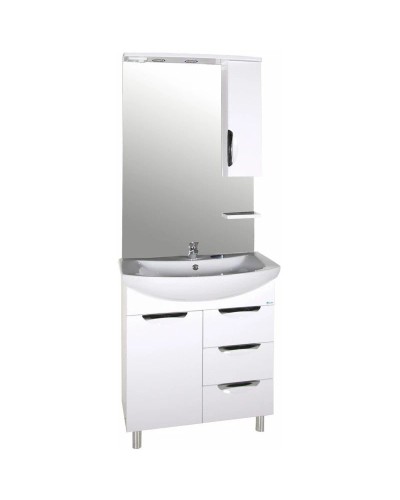 Тумба белый 66 см ASB-Mebel Мессина