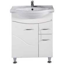 Тумба белый ясень 62 см ASB-Mebel Альфа