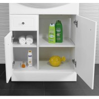 Тумба белый глянец 62 см Belux Адажио Н 60-01