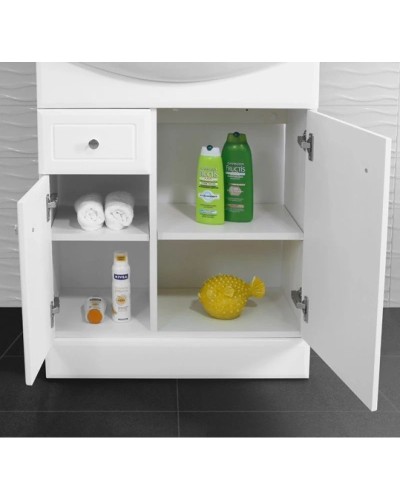 Тумба белый глянец 62 см Belux Адажио Н 60-01