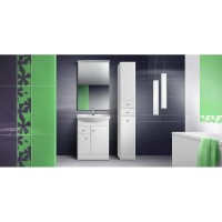 Тумба белый глянец 62 см Belux Адажио Н 60-01