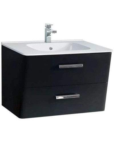 Тумба черный матовый 77,4 см Belux Марсель Н 80-02