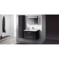 Тумба черный матовый 77,4 см Belux Марсель Н 80-02