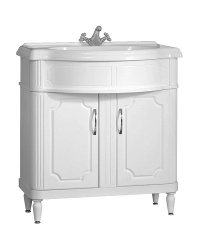 Тумба белый глянец 82,4 см Belux Каталония Н 85