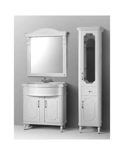 Тумба белый глянец 82,4 см Belux Каталония Н 85