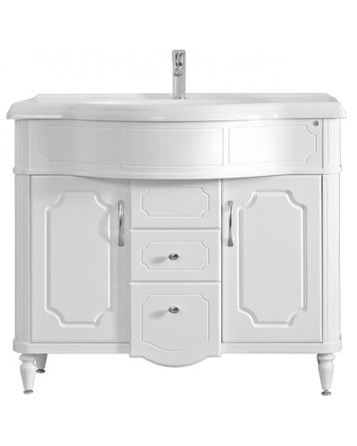 Тумба белый глянец 102,4 см Belux Каталония Н 105-02