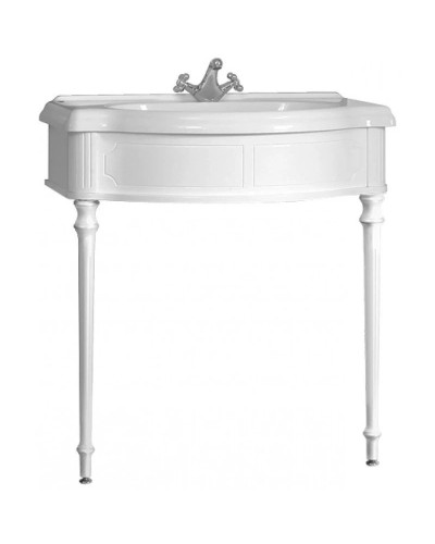 Тумба белый глянец 82,4 см Belux Каталония-Отель Н 85