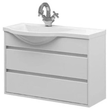 Тумба белый глянец 77,9 см L Belux Лира НП 80-02