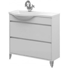 Тумба белый глянец 77,9 см L Belux Лира Н 80-02