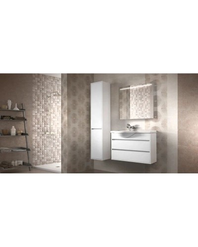 Тумба белый глянец 88,3 см L Belux Лира НП 90-02