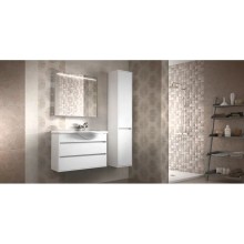 Тумба белый глянец 88,3 см R Belux Лира НП 90-02