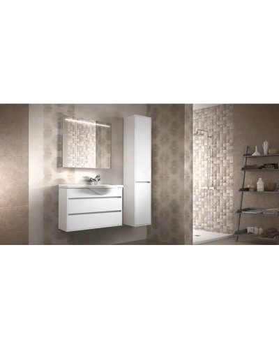 Тумба белый глянец 88,3 см R Belux Лира НП 90-02