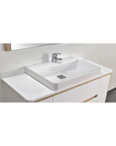 Тумба белый глянец/клен 119 см Belux Альмерия НП 120-02