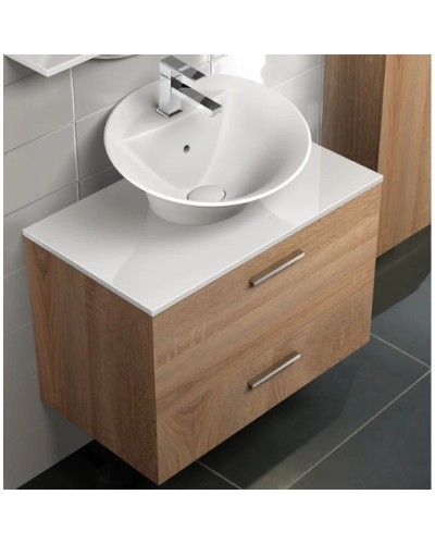 Тумба дуб сонома 80 см Belux Бали НП 80-01