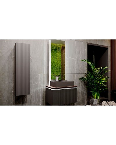 Тумба под раковину Jorno Strong 80 Str.01.80/P/A подвесная Антрацит