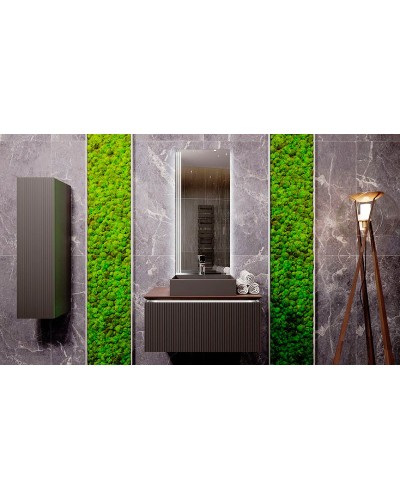 Тумба под раковину Jorno Strong 100 Str.01.100/P/A подвесная Антрацит