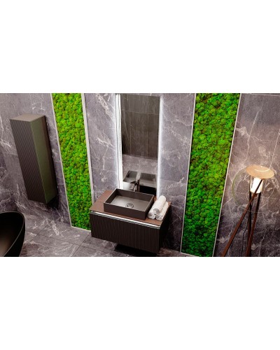 Тумба под раковину Jorno Strong 100 Str.01.100/P/A подвесная Антрацит