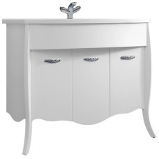 Тумба белый глянец 98,8 см Belux Бриз Н 105