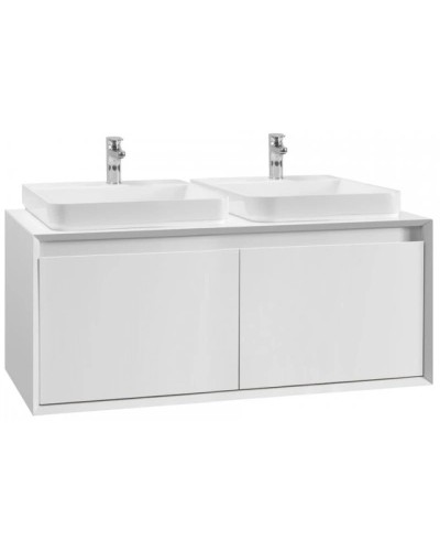 Тумба белый глянец 120 см Belux Валенсия НП 120-04