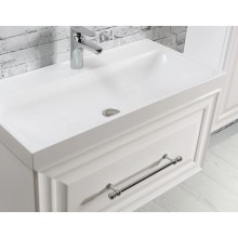 Тумба белый глянец 89 см Belux Женева НП 91-01