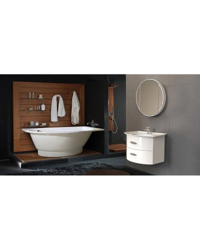 Тумба белый глянец 78,9 см Belux Версаль НП 80-02 4810924221865